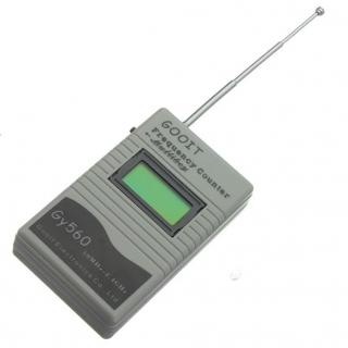 Detektor a měřič frekvencí - RF vysílačů s LCD displejem GY560