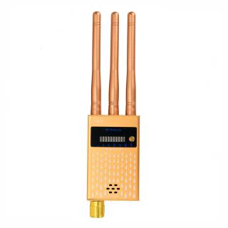 Detektor štěnic-odposlechů-kamer a jiných GSM/RF/Wi-Fi vysílačů 1MHz-8000M