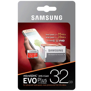 Paměťová karta Samsung Micro SDHC 32GB Class 10 + adapter