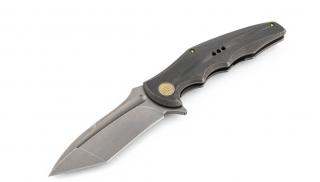 We Knife 608D - Grey Handle - Tanto zavírací nůž