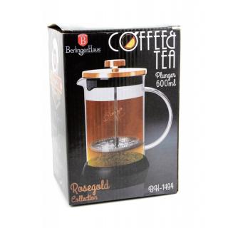 French press BerlingerHaus 1495 zlatý 800 ml