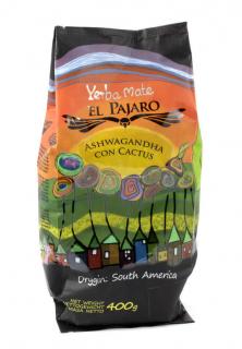 Yerba Mate / El Pajaro - Ashwagandha con Cactus 400 g