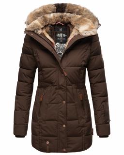 Dámská zimní bunda Lieblings Jacke Premium Marikoo - DARK BROWN Velikost: L