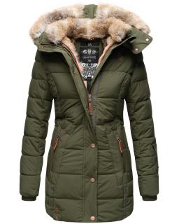 Dámská zimní bunda Lieblings Jacke Premium Marikoo - OLIVE Velikost: M