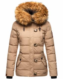 Dámská zimní bunda Zoja Navahoo - TAUPE GREY Velikost: XL