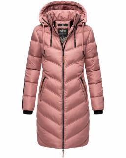 Dámská zimní dlouhá bunda Armasa Marikoo - DARK ROSE Velikost: L