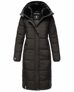 Dámská zimní dlouhá bunda Reliziaa Marikoo - BLACK Velikost: L