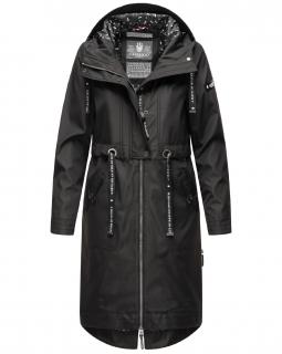 Dámský kabát s kapucí Josinaa Navahoo - BLACK Velikost: L