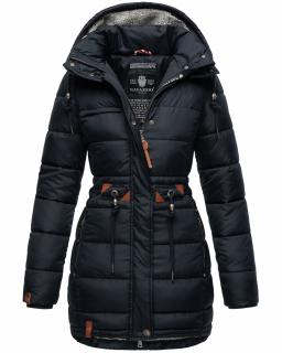 Dámský zimní kabát prošívaný kabát Daliee Navahoo - NAVY Velikost: L