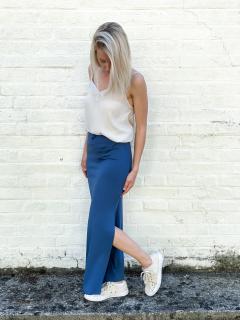 dlouhá basic sukně Barva: Modrá