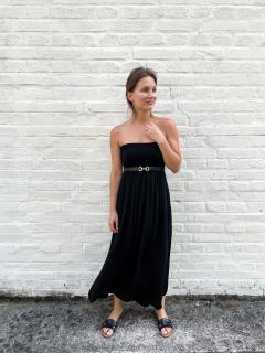 dlouhá sukně/šaty Donna Barva: černá