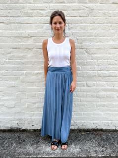 dlouhá sukně/šaty Donna Barva: Modrá