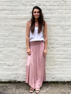 dlouhá sukně/šaty Donna Barva: světle růžová