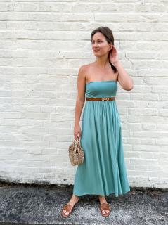 dlouhá sukně/šaty Donna Barva: zelenkavá