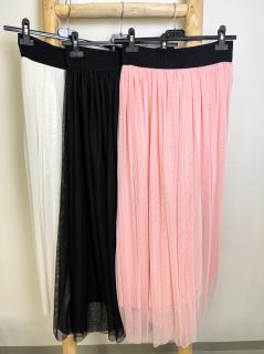 dlouhá tylová sukně Barva: růžová