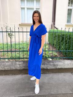 dlouhé šaty Debbie Barva: Modrá