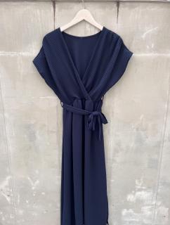 dlouhé šaty Debbie Barva: tmavě modrá