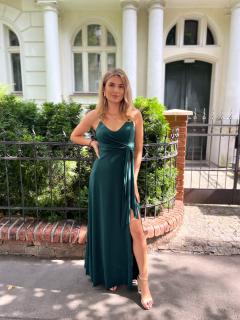 dlouhé šaty Elisabeth Barva: lahvová zelená