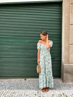 dlouhé šaty Grace Barva: Zelená
