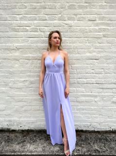 dlouhé šaty Olivia Barva: lila