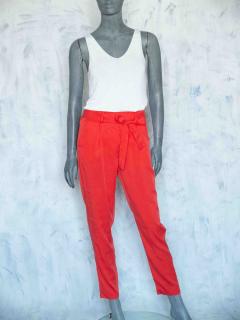 kalhoty s mašlí Barva: červená