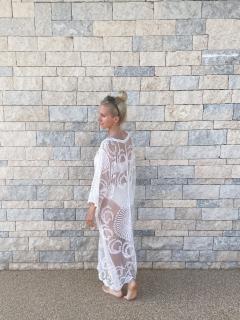 kimono Sally Barva: Bílá