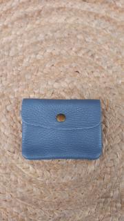 kožená peněženka malá Barva: Modrá