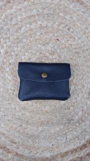 kožená peněženka malá Barva: tmavě modrá