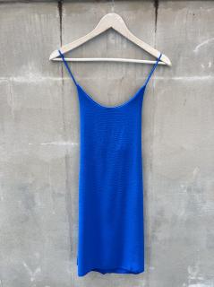 krátké basic šaty Lauren Barva: Modrá
