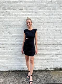 krátké šaty Sharon Barva: černá