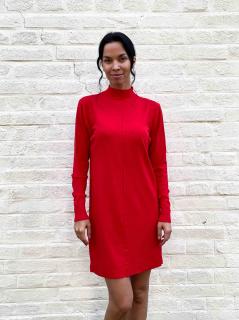 pletené šaty Meda Barva: červená