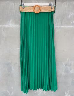 plisovaná sukně Claire Barva: Zelená