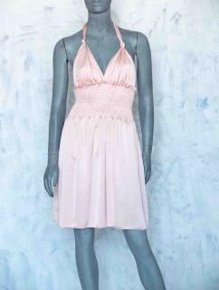 saténové šaty Marilyn Barva: světle růžová