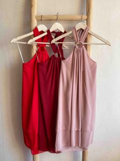 šaty bamboo Barva: růžová