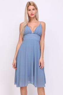 šaty Irina Barva: modro-šedá, Velikost: L
