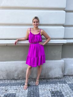šaty Lily Barva: fialová - švestková