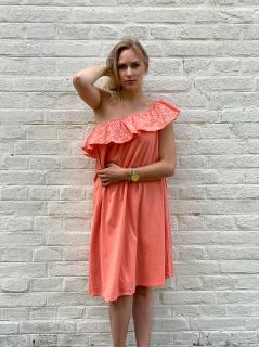 šaty Marianne Barva: korálová