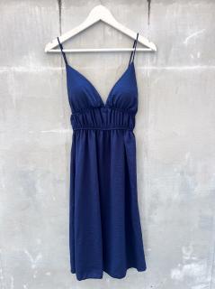 šaty Rachel Barva: tmavě modrá