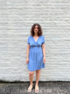 šaty Vanessa Barva: Modrá