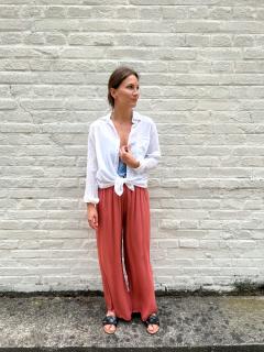 volné kalhoty Donna Barva: růžová