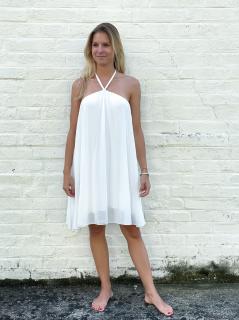 volné šaty Christine Barva: Bílá
