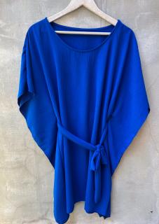 volné šaty Natali Barva: Modrá