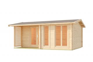Dřevěný zahradní domek Brighton 520 x 370 cm, 70 mm