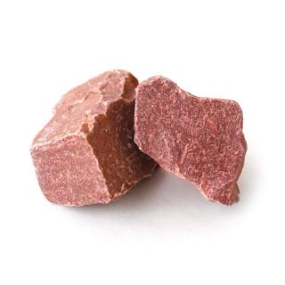 Křemenec malinový saunové kameny, 7–15 cm, lámaný, 20 kg