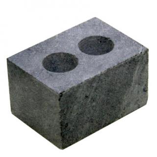 Odpařovací kámen pro saunová kamna, 
dva otvory