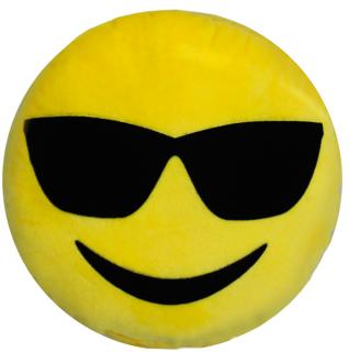 Opěrka hlavy do auta Smile Steel | polštář do auta | Žlutý | 100% Polyamid