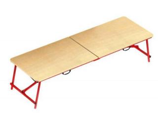 Skládací campingová lavice 165 x 35 x 55 cm, 13 kg