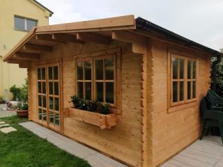 Zahradní domek dřevěný Weston 500 x 300 cm, 44 mm. IHNED K DODÁNÍ!