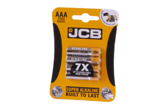 Baterie-JCB-LR03 AAA Napětí: 1,5 V, V balení: 4 baterie