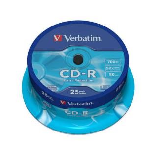 CD-R DL 700MB/80 25KS EXTRA PROTECTION VERBATIM